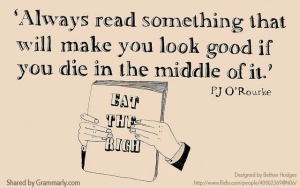 Read something good