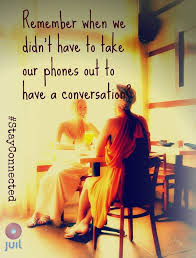 Phones to conversate